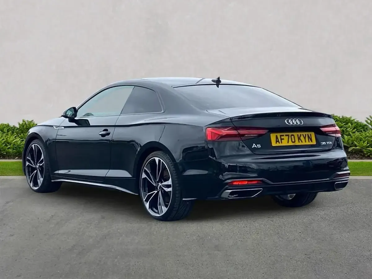 Used Audi A5 163 HP (119 kW) 2020 Black Coupe
