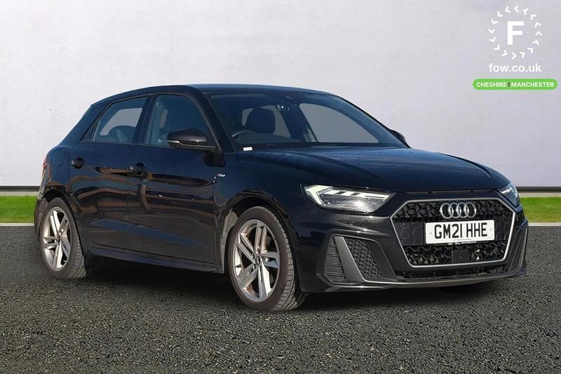 Used Audi A1 Sportback S-Line 2021 Black Hatchback