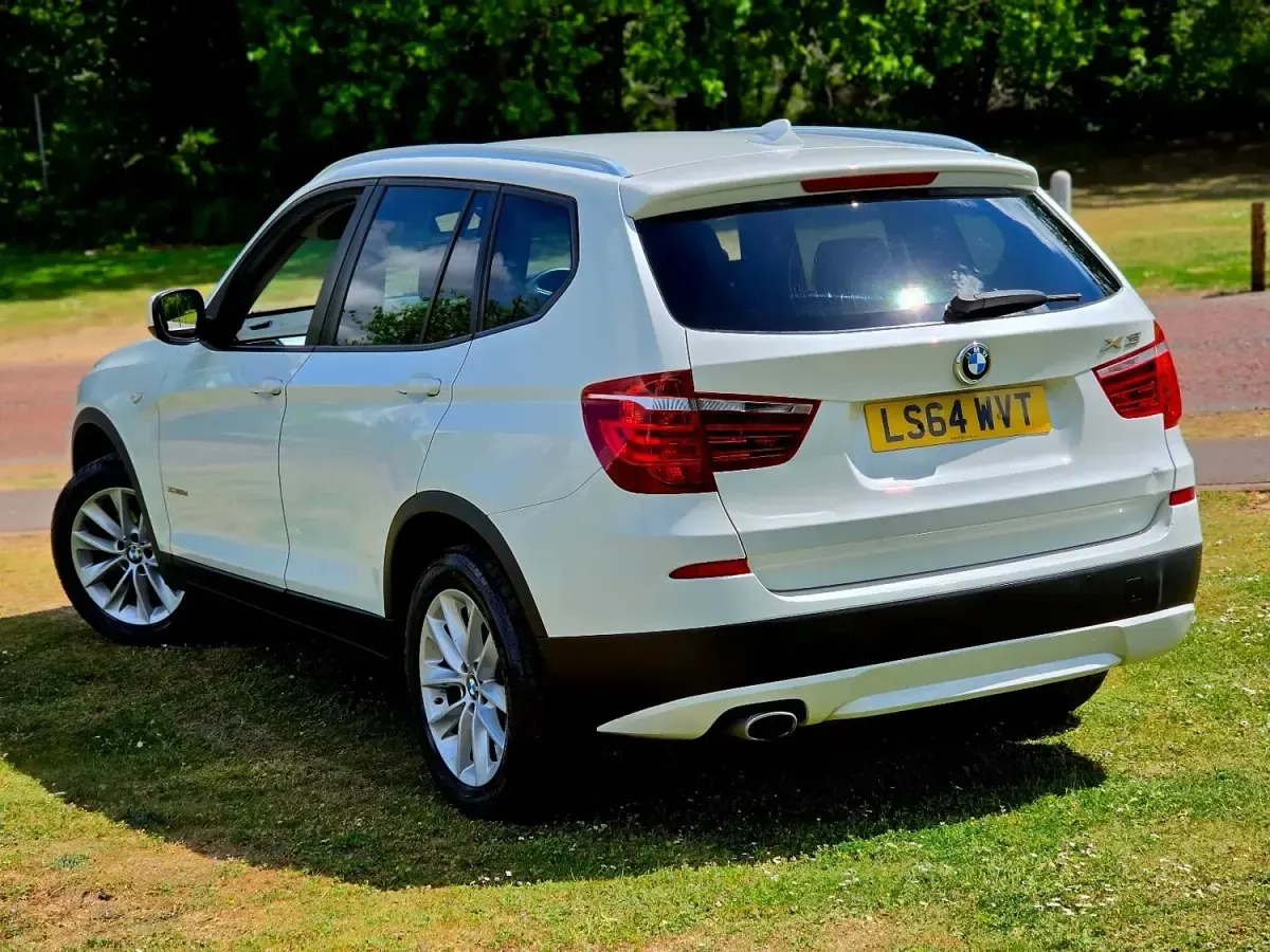 Begagnad BMW X3 2014 Vit SUV