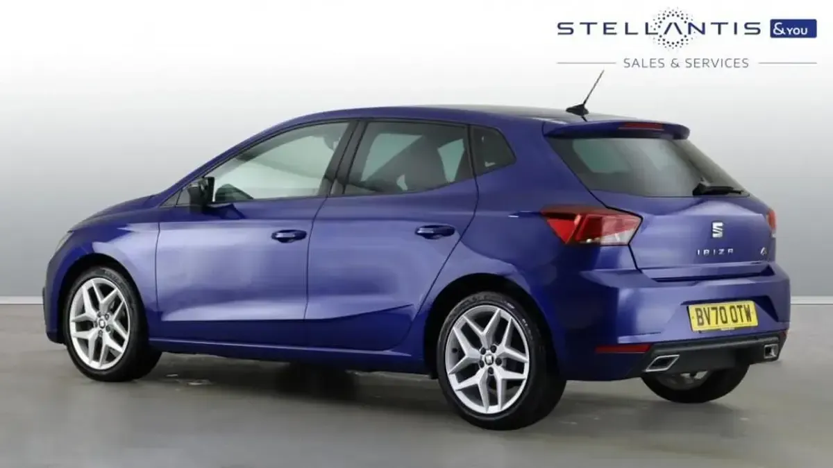 Second-hand Seat Ibiza FR 94 CP (69 kW) 2020 Albastru Hatchback