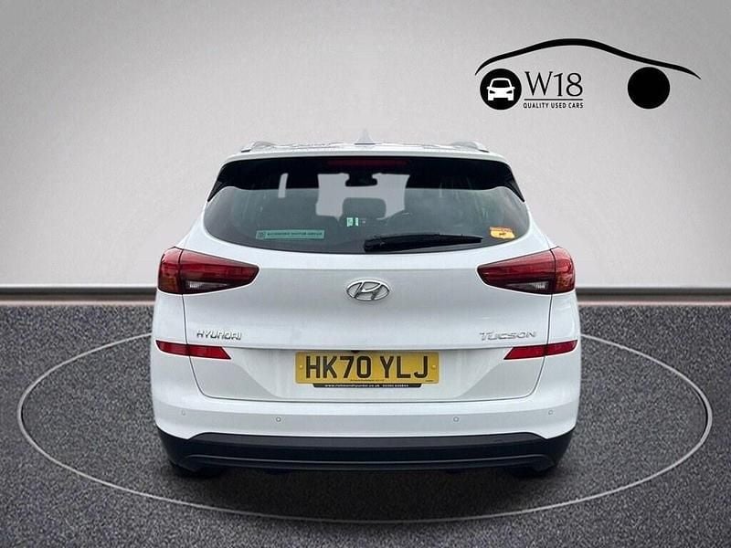 Used Hyundai Tucson SE 132 HP (97 kW) 2020 White SUV