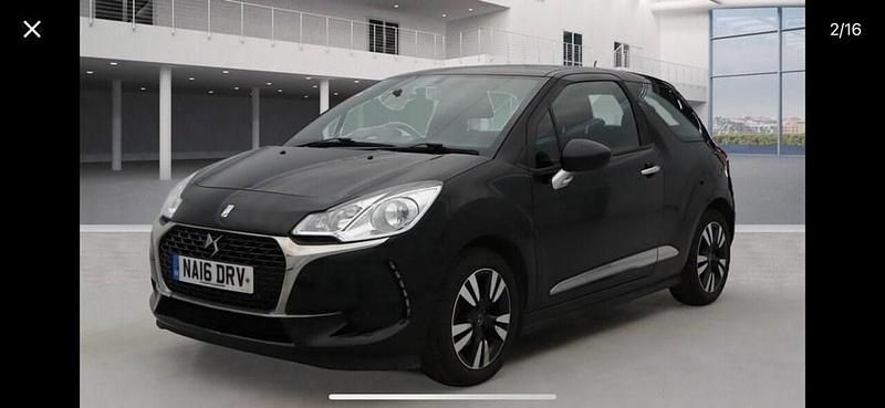 Black Used 2016 DS Automobiles DS3 Chic Hatchback | £4,995 (Good price) - Image 1/4