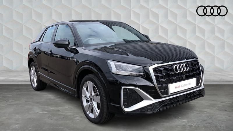 Black Used 2022 Audi Q2 S-Line SUV | £26,450 (A bit pricey) - Image 1/4