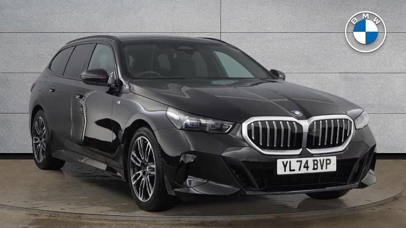 Black Used 2025 BMW 520 M Sport Estate | £39,950 (Good price) - Image 1/4