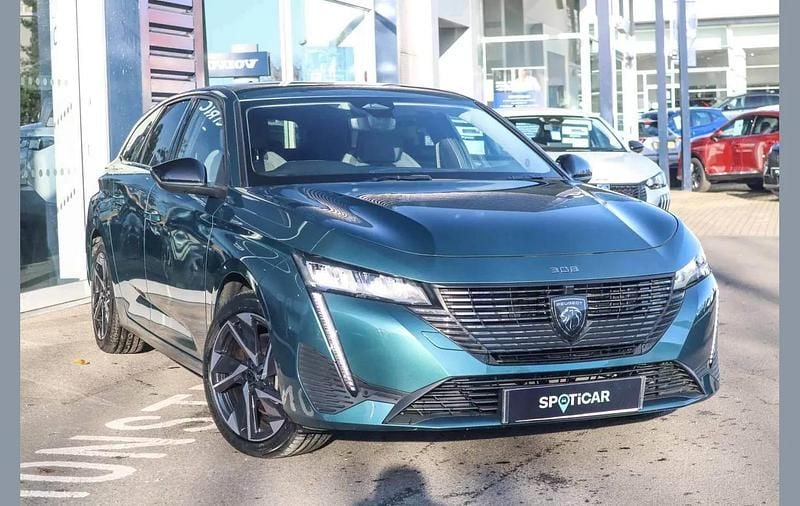 Blue Used 2022 Peugeot 308 SW Allure Premium Estate | £17,221 (Fair price) - Image 1/4