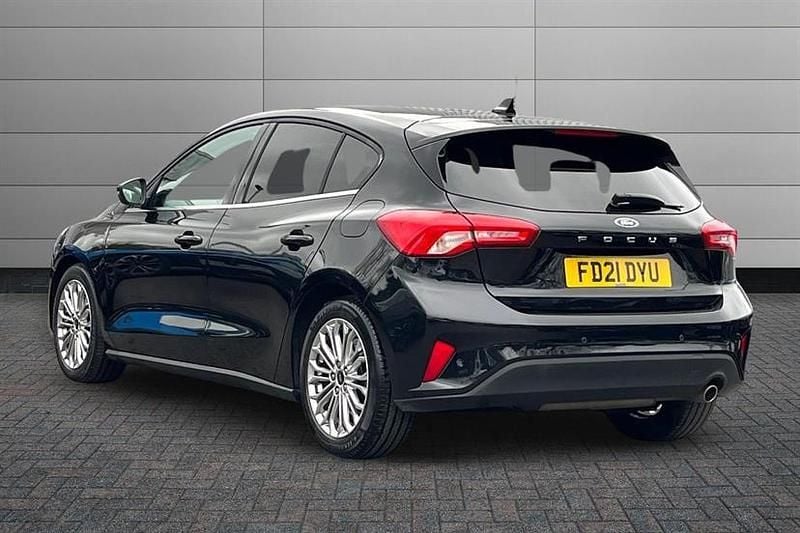 Used Ford Focus Titanium X 125 HP (91 kW) 2021 Agate black Hatchback