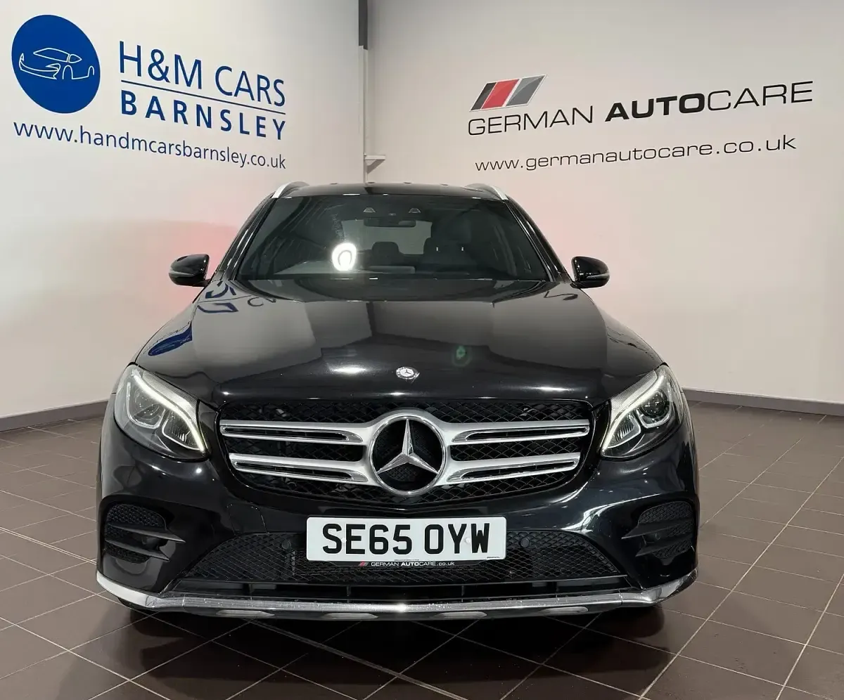 Used Mercedes GLC220 AMG line 170 HP (125 kW) 2016 Black SUV