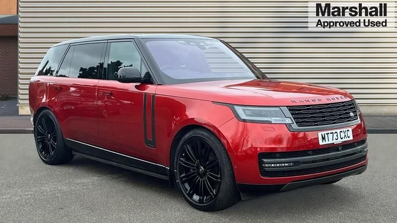 Used Land Rover Range Rover Autobiography 530 HP (389 kW) 2023 Orange SUV