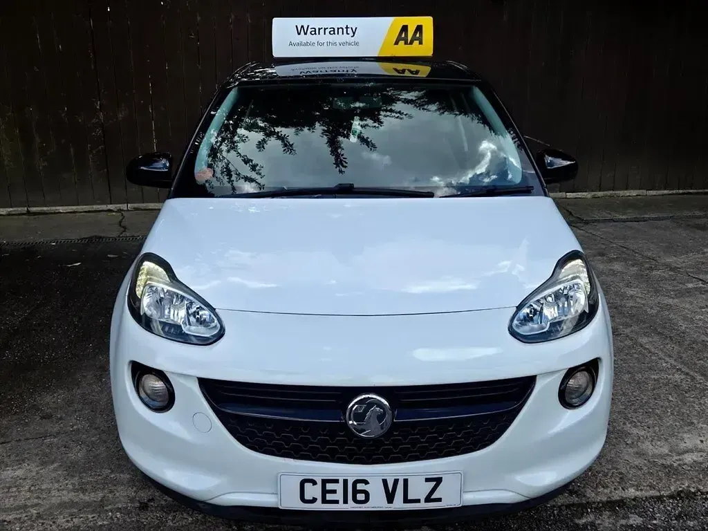 Used Vauxhall Adam S 2016 White Hatchback