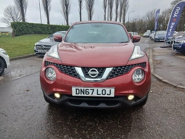 Used Nissan Juke N-Connecta 110 HP (80 kW) 2017 Red SUV