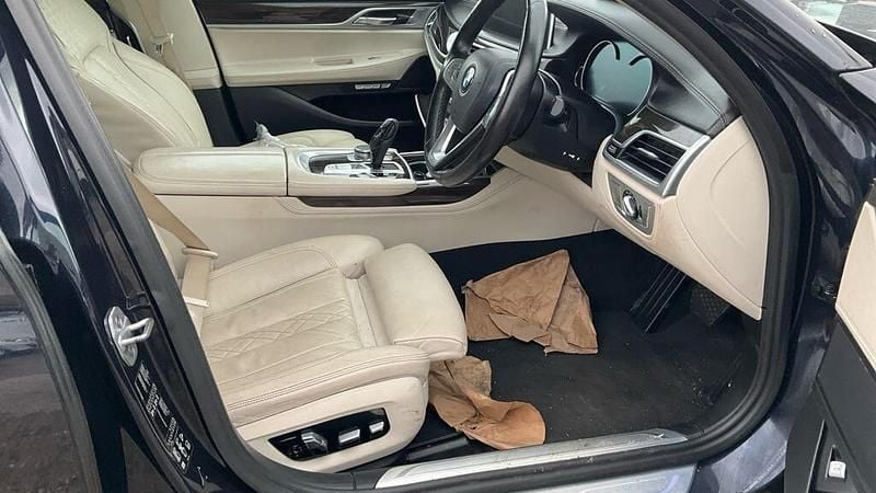 Used BMW 740L Exclusive 2017 Blue Sedan