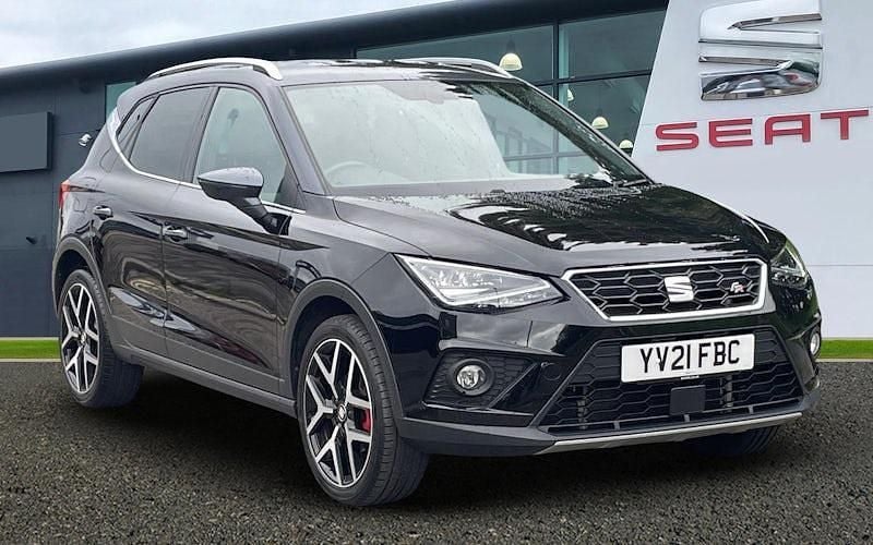 Black Used 2021 Seat Arona FR SUV | £15,523 (Fair price) - Image 1/4