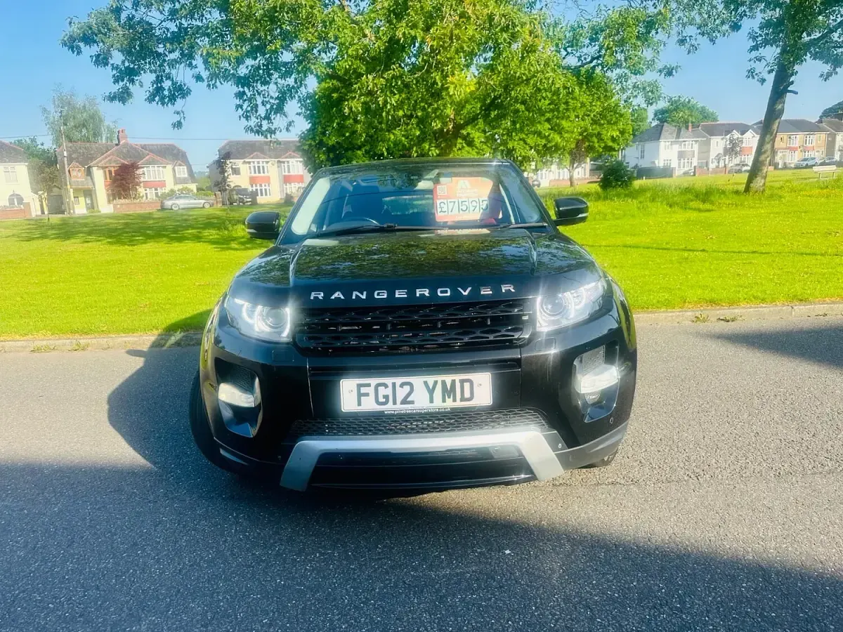 Used Land Rover Range Rover evoque Dynamic 2012 Black SUV