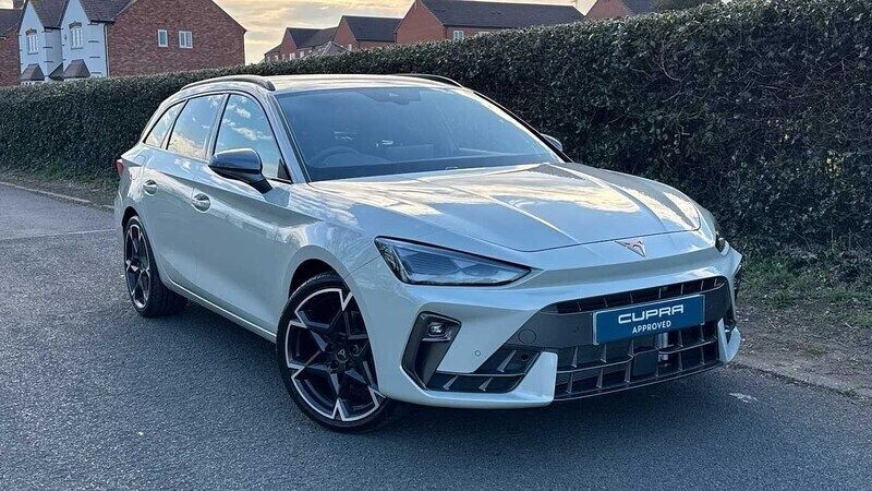 Taiga grey Used 2025 Cupra Leon Estate | £27,990 (Expensive) - Image 1/4