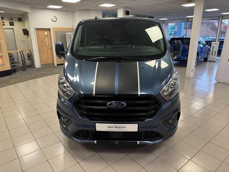 Used Ford Transit Custom Sport 185 HP (136 kW) 2022 Blue Van