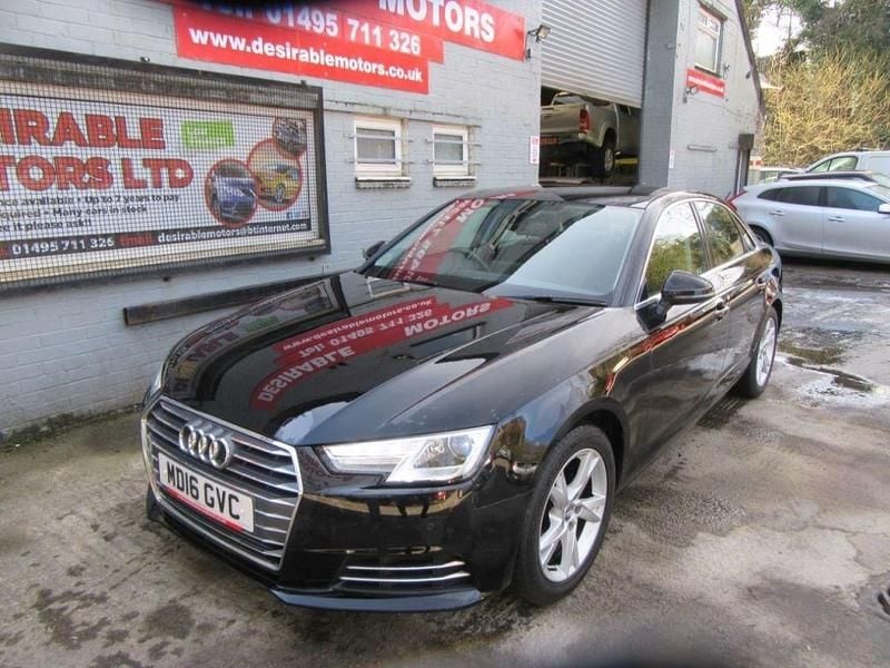 Used Audi A4 2016 Black Sedan