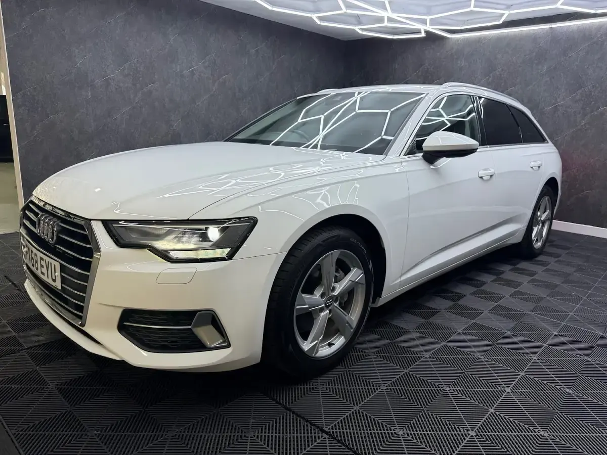 Used Audi A6 Sport 204 HP (150 kW) 2018 White Estate