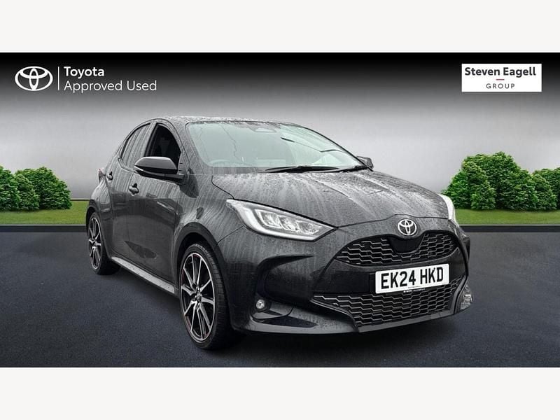Used Toyota Yaris Hybrid Sport 2024 Black Hatchback