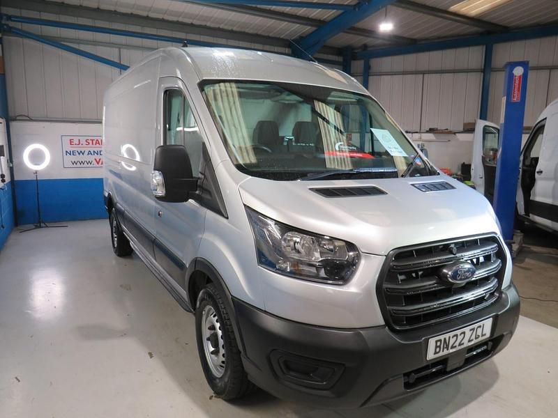 Used Ford Transit 130 HP (95 kW) 2022 Silver Van