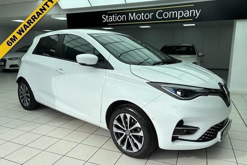 Used Renault Zoe GT-Line 100 kW (136 HP) 2020 White Hatchback