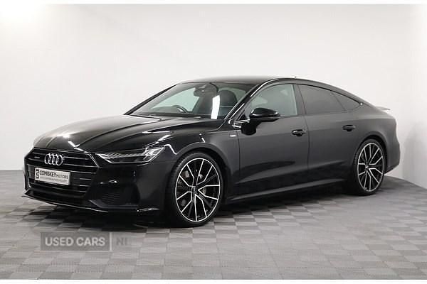 Usado Audi A7 S-Line 340 HP (250 kW) 2019 Preto Sedan