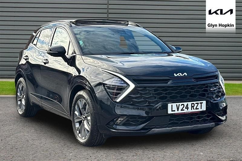 Black Used 2024 Kia Sportage GT-Line S SUV | £30,614 (Good price) - Image 1/4