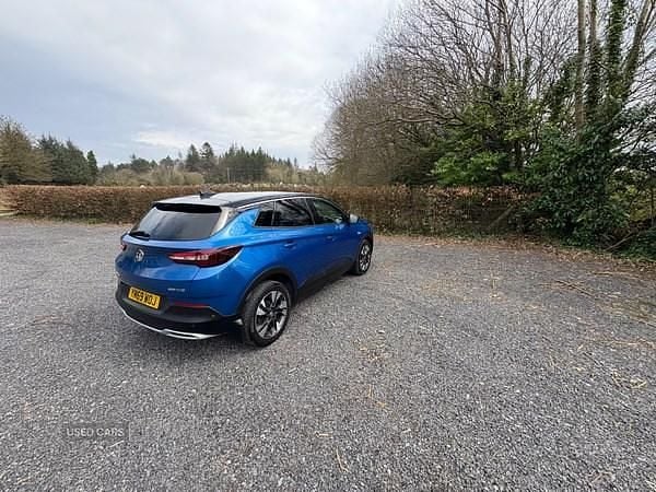 Used Vauxhall Grandland X SRi 130 HP (95 kW) 2020 Blue SUV
