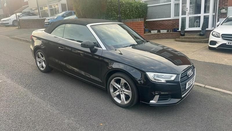 Used Audi A3 Cabriolet Sport 150 HP (110 kW) 2017 Black Cabriolet