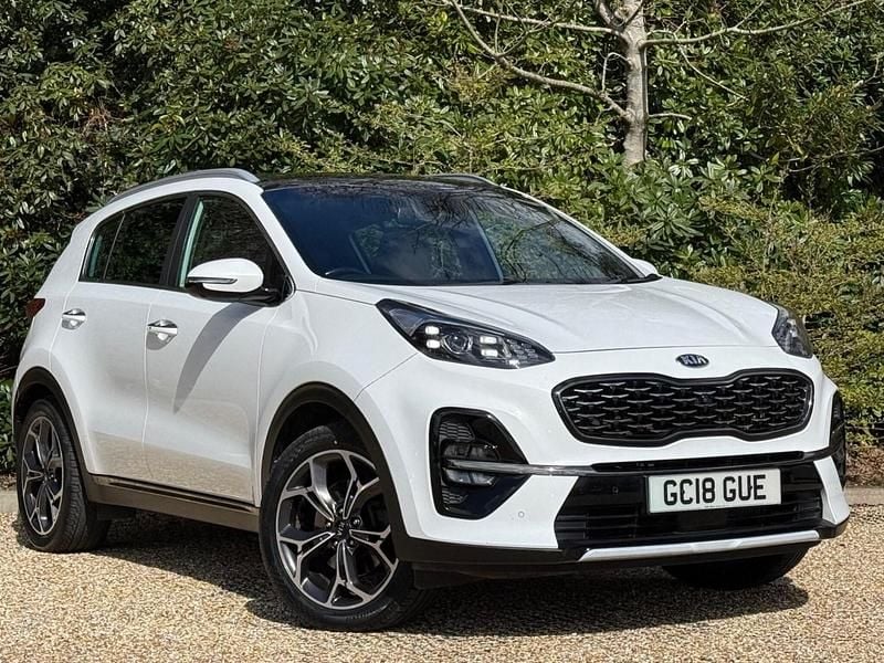 Used Kia Sportage GT-Line S 136 HP (100 kW) 2018 White SUV
