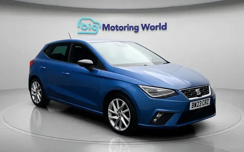 Used Seat Ibiza FR 80 HP (58 kW) 2023 Blue Hatchback