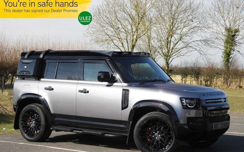 Grey Used 2023 Land Rover Defender Dynamic SUV | £62,995 (Expensive) - Image 1/4