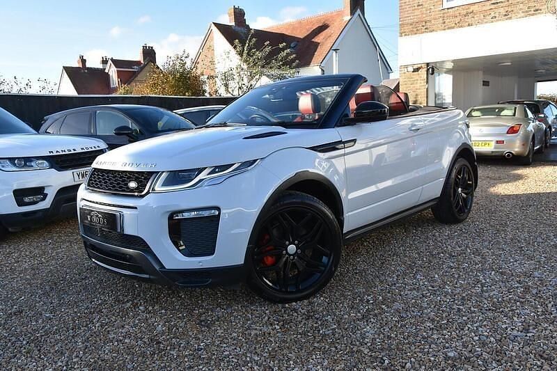 White Used 2016 Land Rover Range Rover evoque HSE Dynamic Cabriolet | £16,995 (Fair price) - Image 1/4