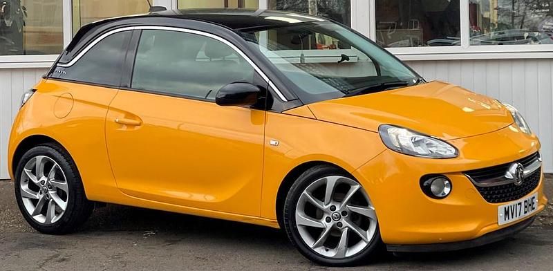 Used Vauxhall Adam Slam 70 HP (51 kW) 2017 Orange Hatchback