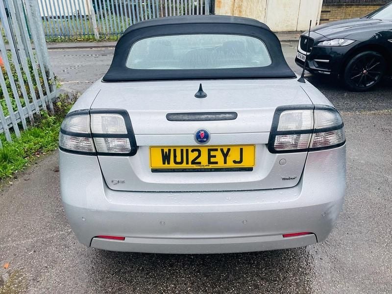 Used Saab 9-3 Cabriolet Linear 2012 Silver Cabriolet