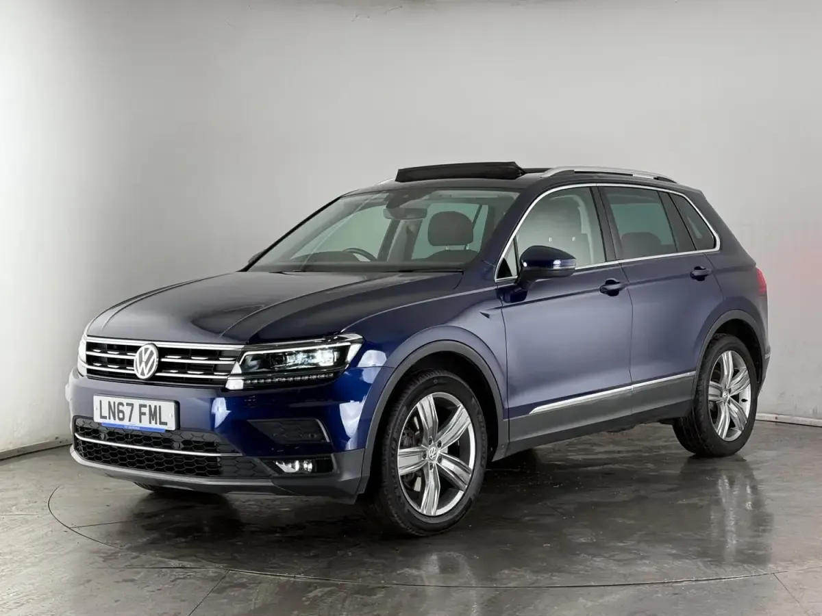 Second-hand VW Tiguan SEL 179 CP (131 kW) 2017 Albastru SUV