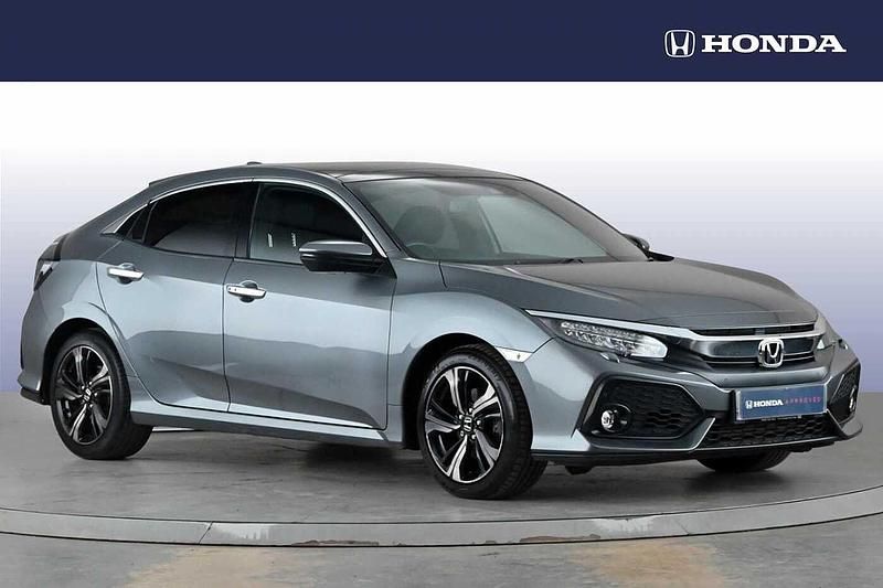 Begagnad Honda Civic Prestige 182 HK (133 kW) 2018 Silver