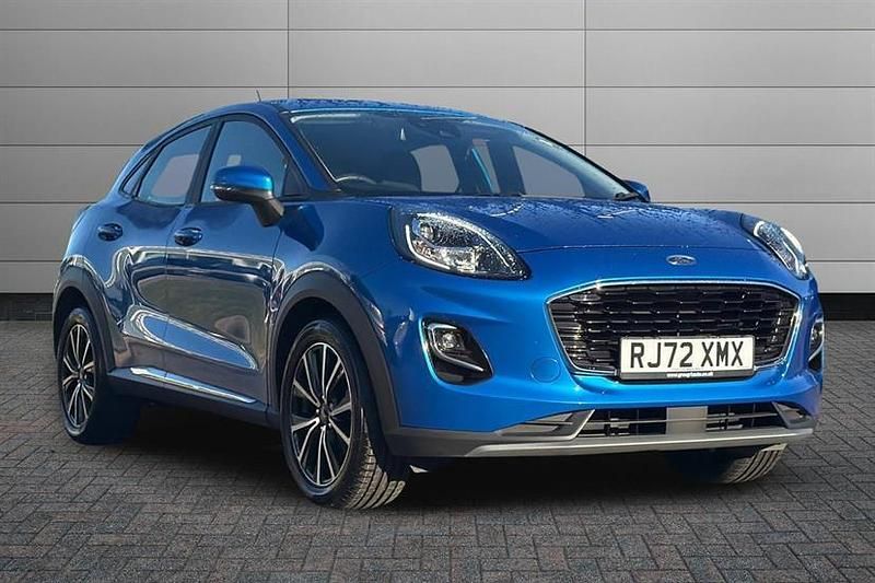 Blue Used 2022 Ford Puma Titanium Hatchback | £13,995 (Good price) - Image 1/4