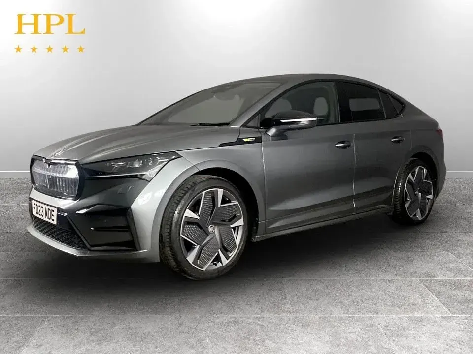 Used Skoda Enyaq iV vRS 135 kW (184 HP) 2023 Grey SUV