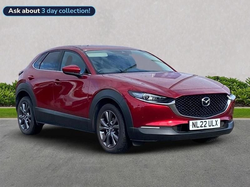 Red Used 2022 Mazda CX-30 Edition SUV | £17,999 (Fair price) - Image 1/4