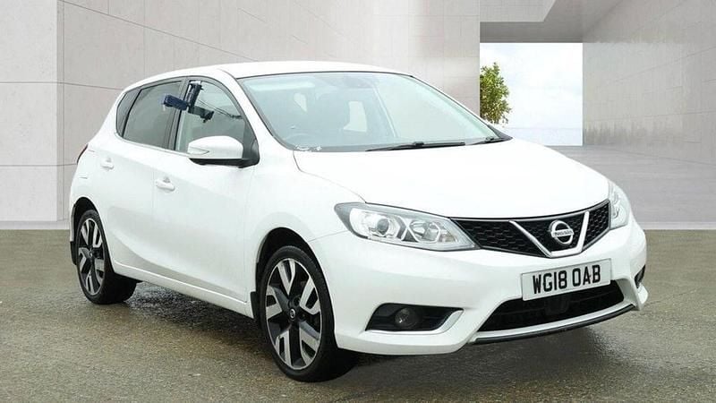 Used Nissan Pulsar S 115 HP (84 kW) 2018 White Hatchback