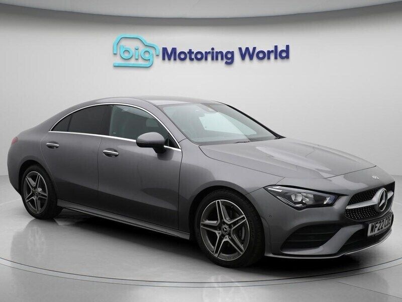 Grey Used 2022 Mercedes CLA180 AMG line Sedan | £25,000 (Good price) - Image 1/4