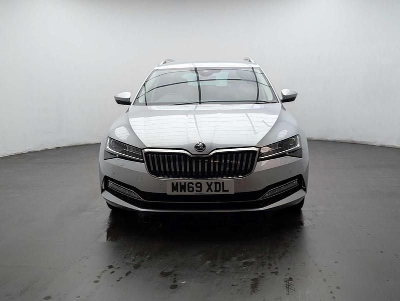 Used Skoda Superb SE L 150 HP (110 kW) 2019 Silver Estate