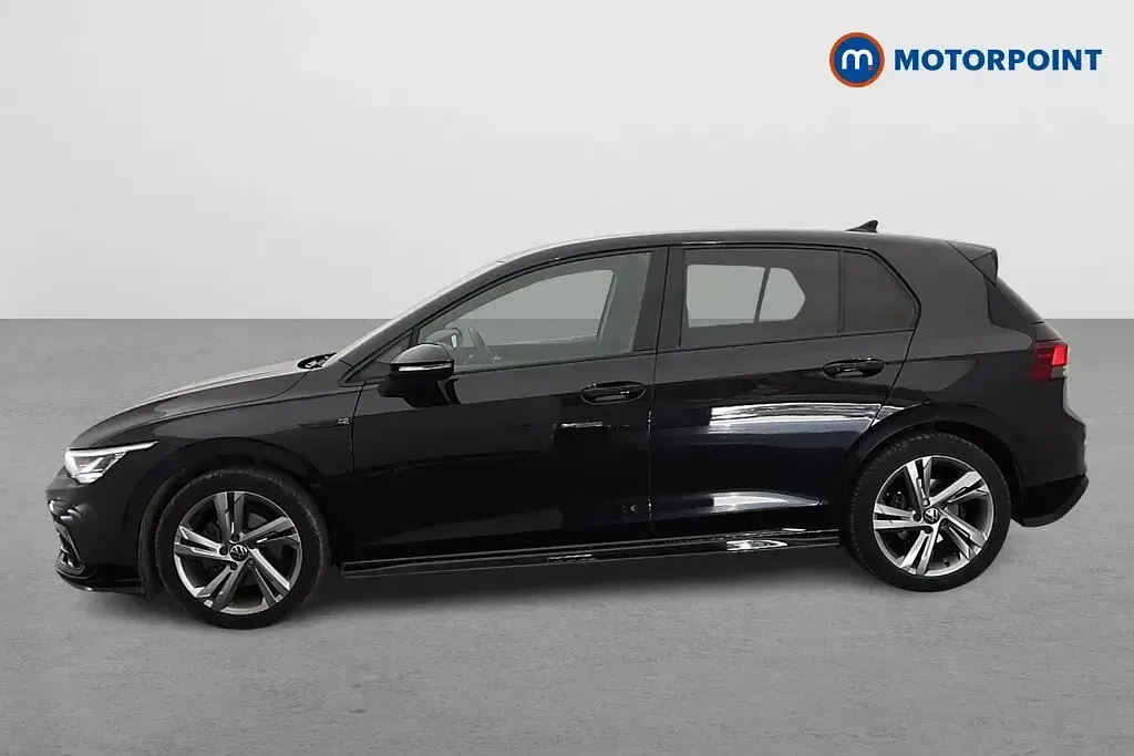 Used VW Golf VIII R-line 150 HP (110 kW) 2022 Black Hatchback