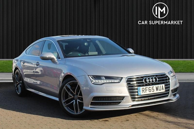 Silver Used 2015 Audi A7 S-Line Hatchback | £13,485 (Fair price) - Image 1/4