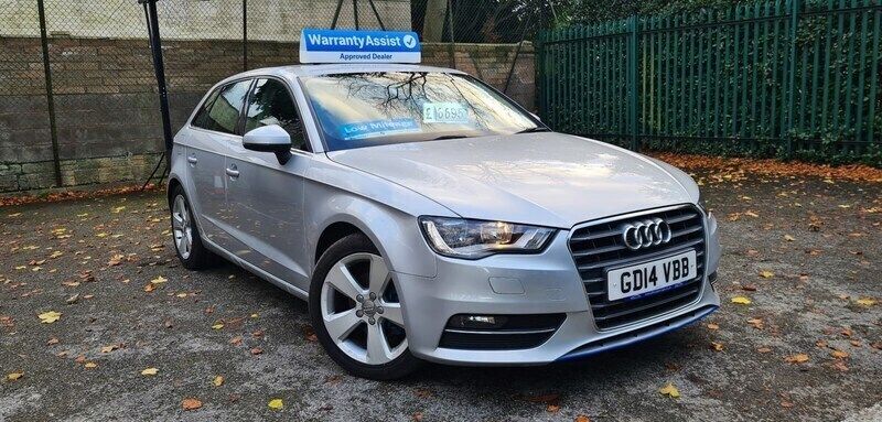 Silver Used 2014 Audi A3 Sport Hatchback | £6,695 (Super price) - Image 1/4