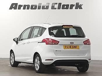 Used Ford B-MAX Zetec 90 HP (66 kW) 2014 White MPV