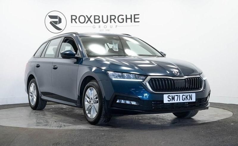 Blue Used 2022 Skoda Octavia SE Technology Estate | £13,299 (Fair price) - Image 1/4