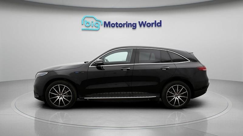 Used Mercedes EQC400 AMG line 300 kW (408 HP) 2021 Black SUV