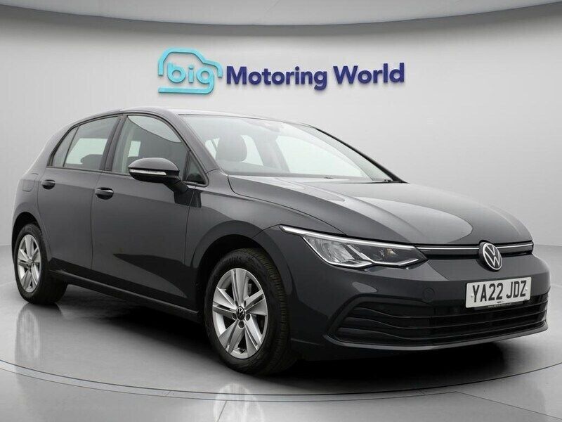 Grey Used 2022 VW Golf VIII Life Hatchback | £14,800 (Good price) - Image 1/4