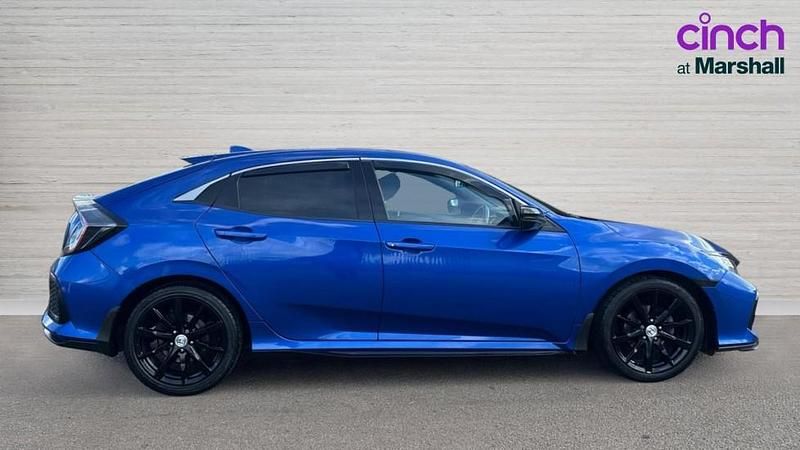 Used Honda Civic SR 129 HP (94 kW) 2017 Blue Hatchback